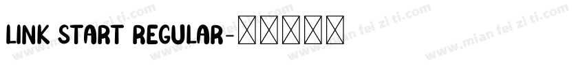 Link Start Regular字体转换